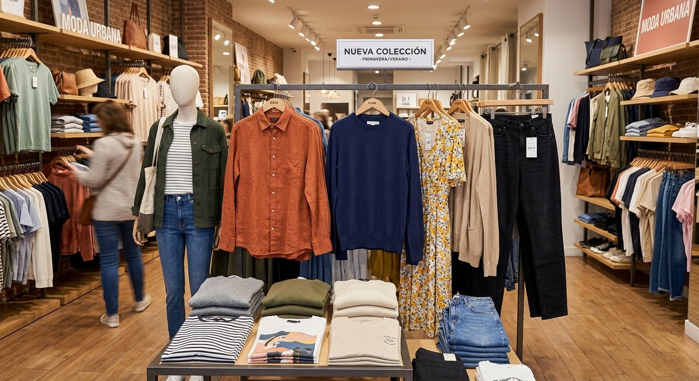 Nueva colección Primavera/Verano de MODA URBANA en tienda